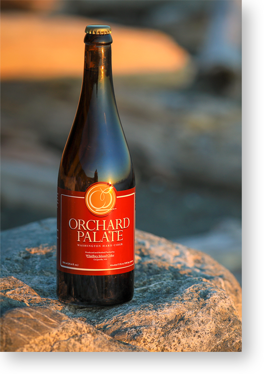 Whidbey Island Cider Bottle